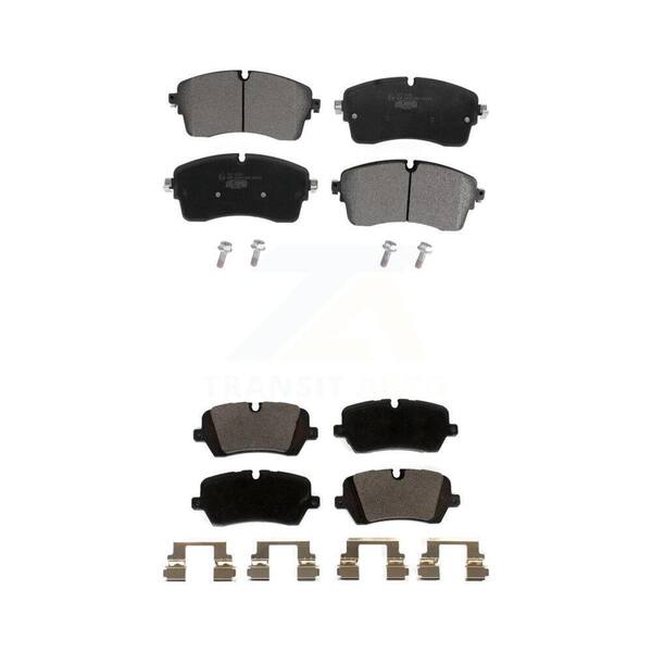TEC Front Rear Ceramic Brake Pad Kit For 2018 Land Rover Range With Dual Piston Caliper KTC-100672