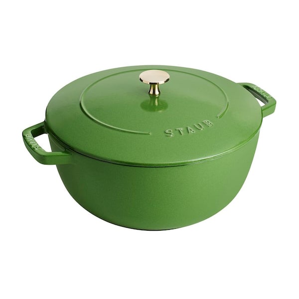 5-qt Enameled Cast Iron Dutch Oven Essential French Oven - Pistachio