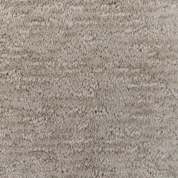 8 in. x  8 in. Pattern Carpet Sample - Electric Love -Color Tango