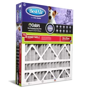 20 x 25 x 4 Honeywell FPR 7 Carbon Air Cleaner Filter