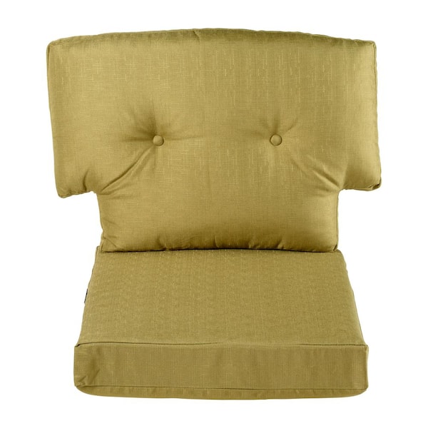 Hampton Bay Charlottetown Green Bean, Martha Stewart Outdoor Furniture Replacement Cushions