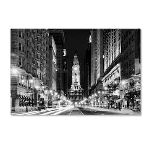 City Hall Philadelphia by Philippe Hugonnard Print Hidden Frame Architecture Wall Art 12 in. x 19 in.