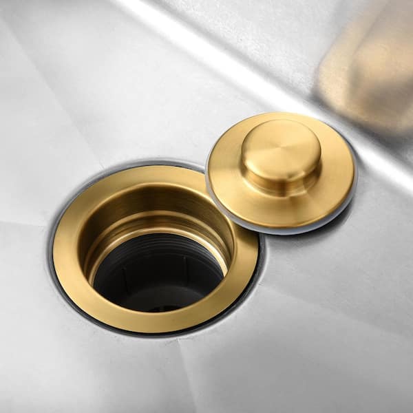 Button Cover - French Gold - Insinkerator