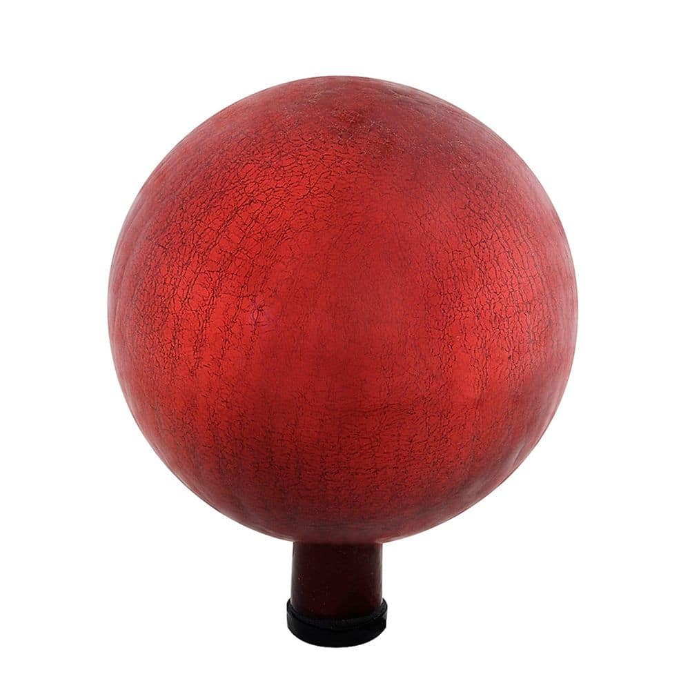 Decorative Reflecting Glass Gazing Globe, 10 in. Diameter, Red price history on PriceWatchPro