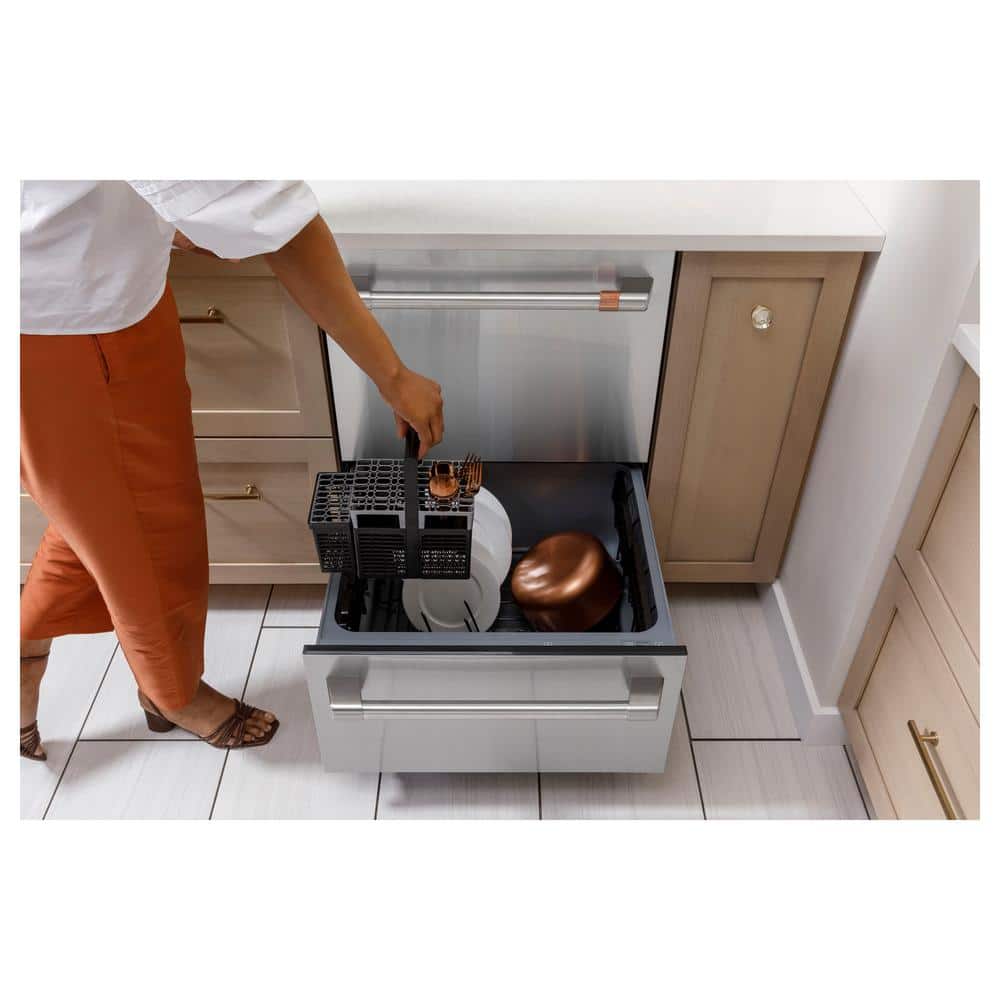 24" Stainless Steel Double Drawer Energy Star Dishwasher