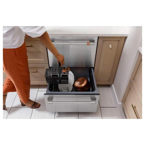 Cafe 24 in. Stainless Steel Double Drawer Dishwasher CDD420P2TS1