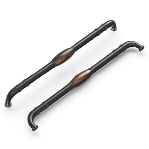 Williamsburg 18 in. (457 mm) Center-to-Center Oil-Rubbed Bronze Highlighted Appliance Pull (5-Pack)