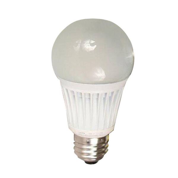 EcoSmart 8.6-Watt (40W) A19 Bright White LED Light Bulb (2-Pack)