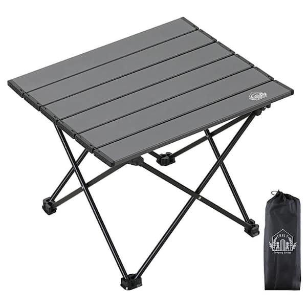 Misopily 15.75 in. Aluminum Square Aluminum Picnic Tables Table