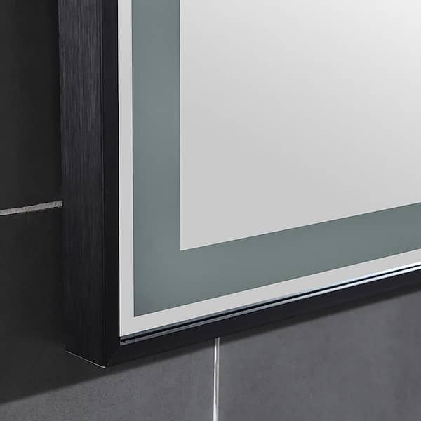 yulika 30 in. W x 36 in. H Square Framed with Backlit 3 yulika 30 in. W x 36 in. H Square Framed with Backlit 3