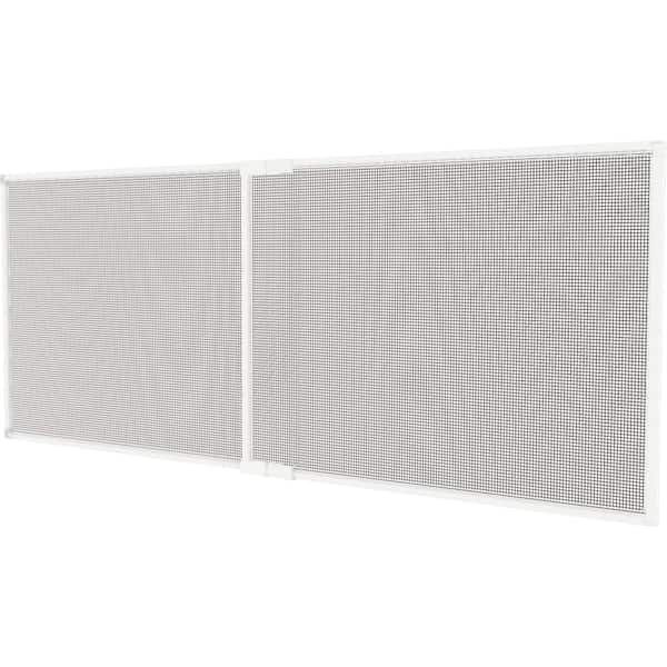 Slide-Rite 21 in. x 15 in. Adjustable Window Screen (4-Pack)