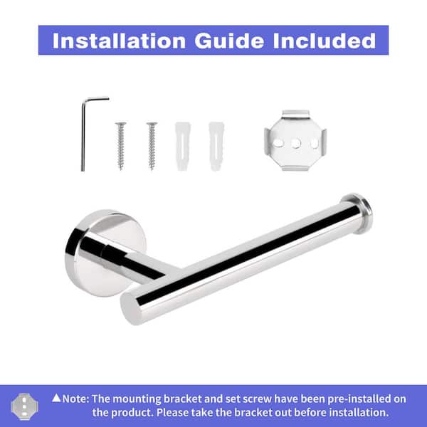 ORLESS Soporte De Toalla De Papel Adhesivo Debajo Del Gabinete Y Soporte De Pared, Sin Perforación, Adecuado Para Cocina, Baño, Color Plateado