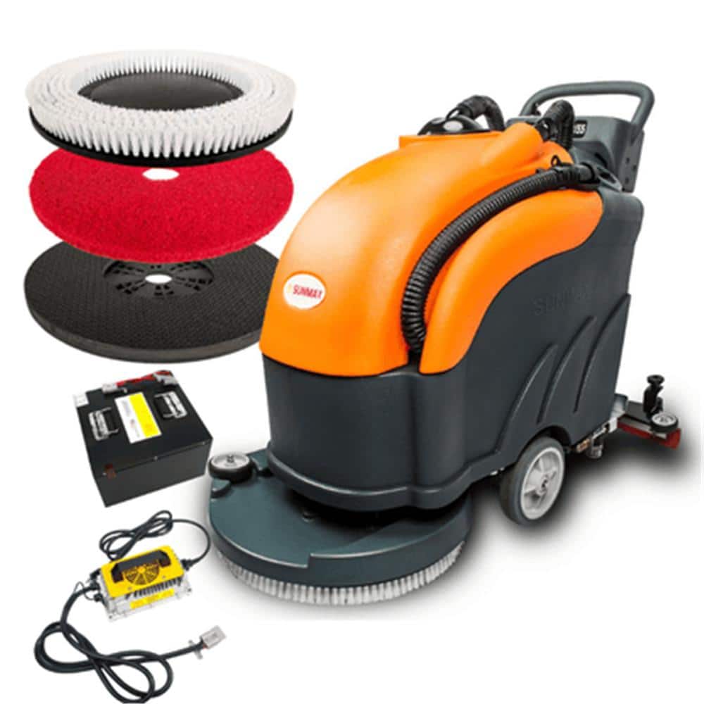 Commercial Cordless Cleaner with Width Floor Scrubber
