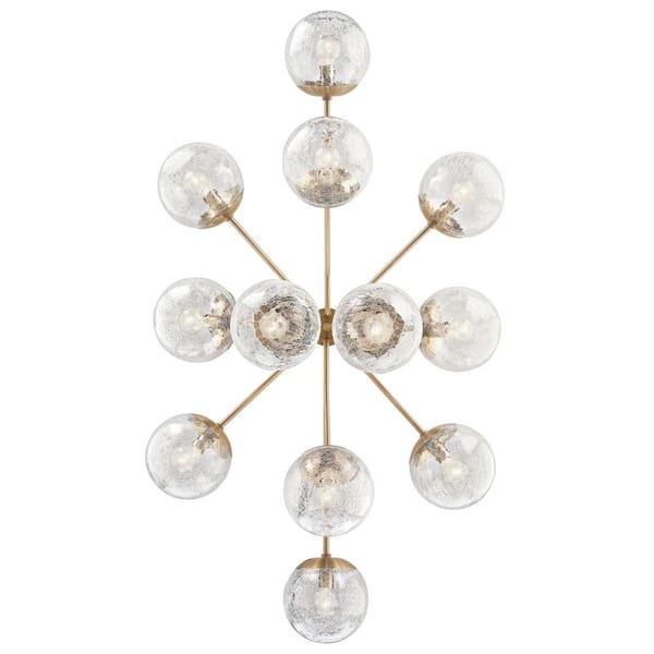 シャンデラ　UR KICHLER Silvarious 48 in. 12-Light Champagne Bronze Modern