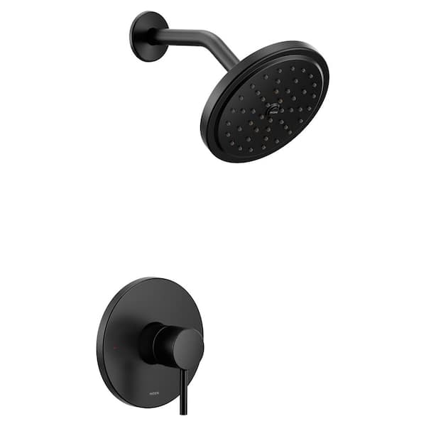 MOEN Align M-CORE 3-Series 1-Handle Eco-Performance Shower Trim Kit in Matte Black (Valve Not Included)