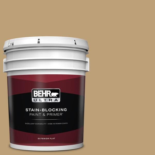 BEHR ULTRA 5 gal. #320F-5 Mesa Flat Exterior Paint & Primer