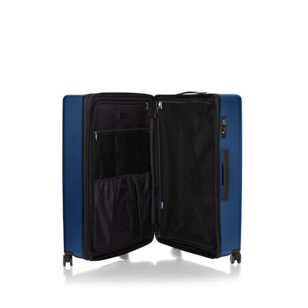 CAVALLO    ダークブルー J&V TEXTILES Roberto Cavalli Luxury 3-Piece Navy Expandable Hard