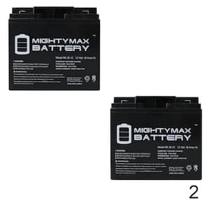 12V 18AH F2 Replacement Battery for BB BP17-12-F2, BP1712 - 2 Pack