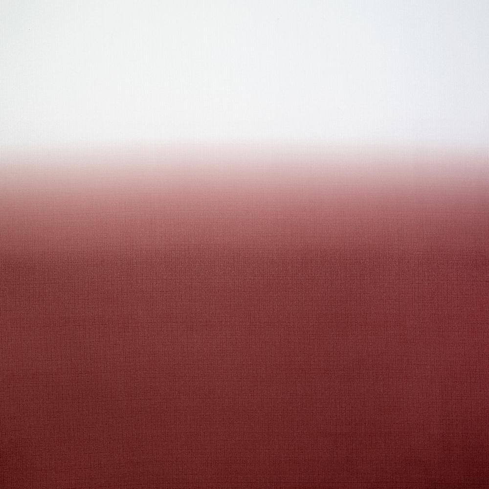 Burgundy Ombre Sheer Polyester Ground Length Window Panel
