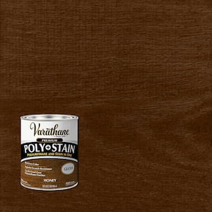 1-qt. Honey Gloss Water-Based Interior Stain and Polyurethane (2-Pack)