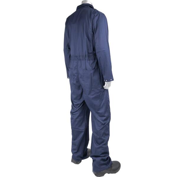 PIP Men's 2X-Large Navy Cotton AR/FR Dual Certified Economy