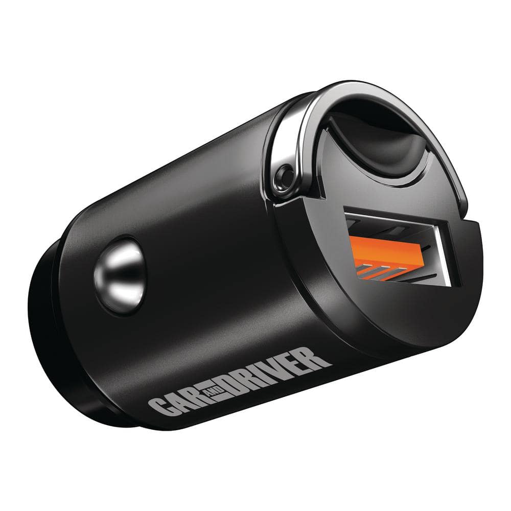 Car and Driver 30W Mini QC Car Charger