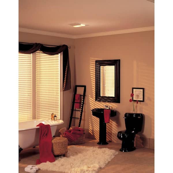 70 CFM Ceiling Bathroom Exhaust Fan with Light