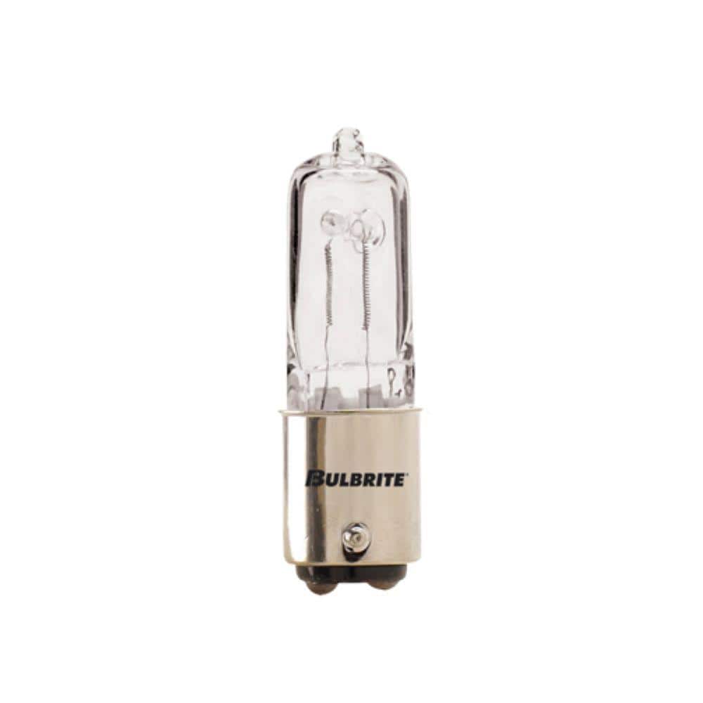 75-Watt Soft White Light T4 (BA15D) Double-Contact Bayonet Screw Base Dimma