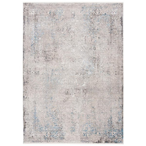 SAFAVIEH Dream Gray/Ivory 5 ft. x 8 ft. Abstract Area Rug
