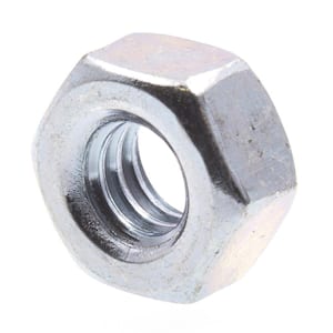 1/4 in.-20 A563 Grade A Zinc Plated Steel Finished Hex Nuts (50-Pack)