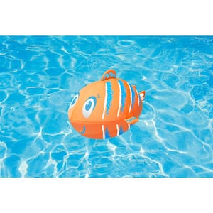 Fish Swimming Pool Beach Ball, Orange