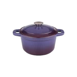 Neo 3 qt. Round Cast Iron Dutch Oven in Purple with Lid