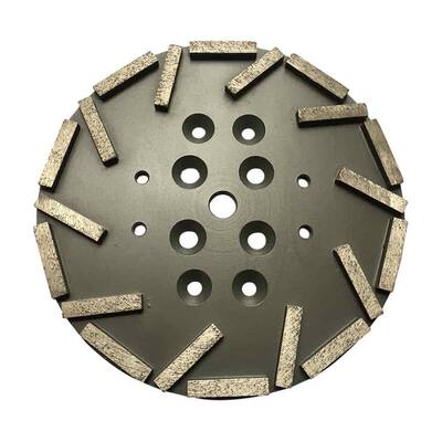 2PK-10" ARROW 20 SEG #20/30 Diamond Disc Plate EDCO Grinder Concrete Mastic-BEST 