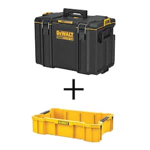 TOUGHSYSTEM 2.0 22 in. Extra Large Tool Box and 2.0 Deep Tool Tray