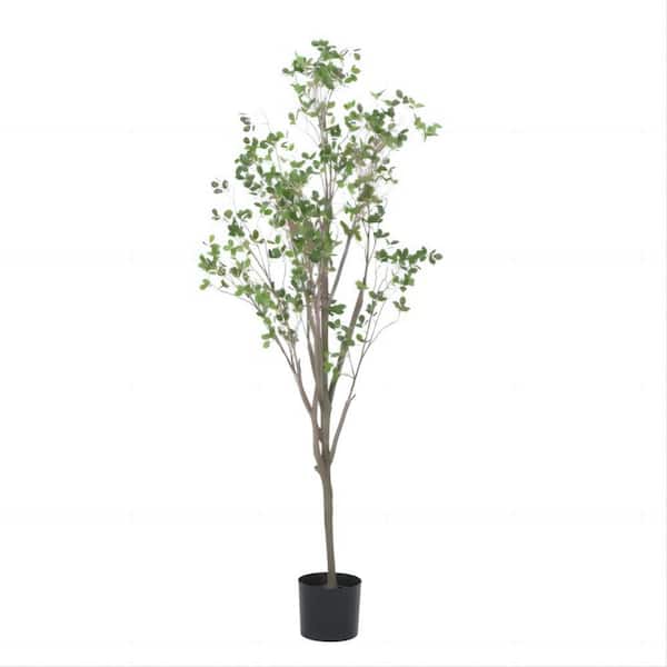 Clihome 70 in. H Artificial Milan Leaf Meliaceae Potted Plants