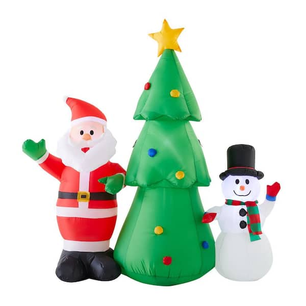 Home Accents Holiday 18 in. Snowman Tree Topper TXF1794 - The Home