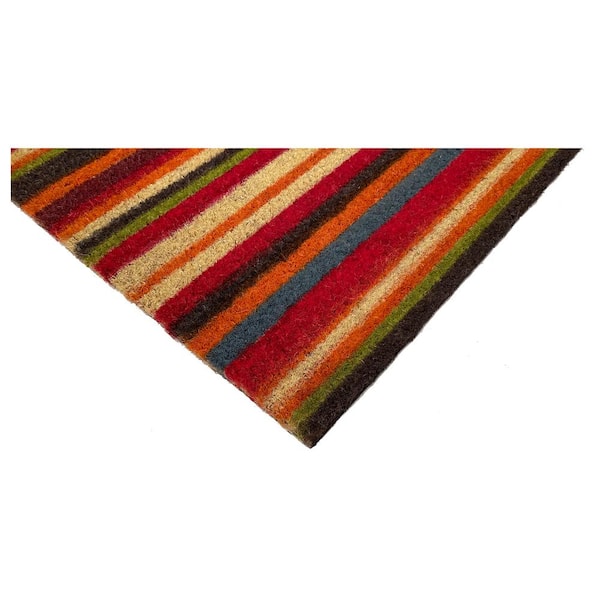 Palisades Stripe Door Mat 17 in. x 29 in.