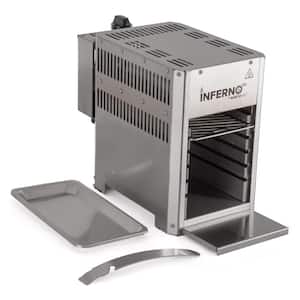 Portable InfernoGo Propane Infrared Grill in Silver