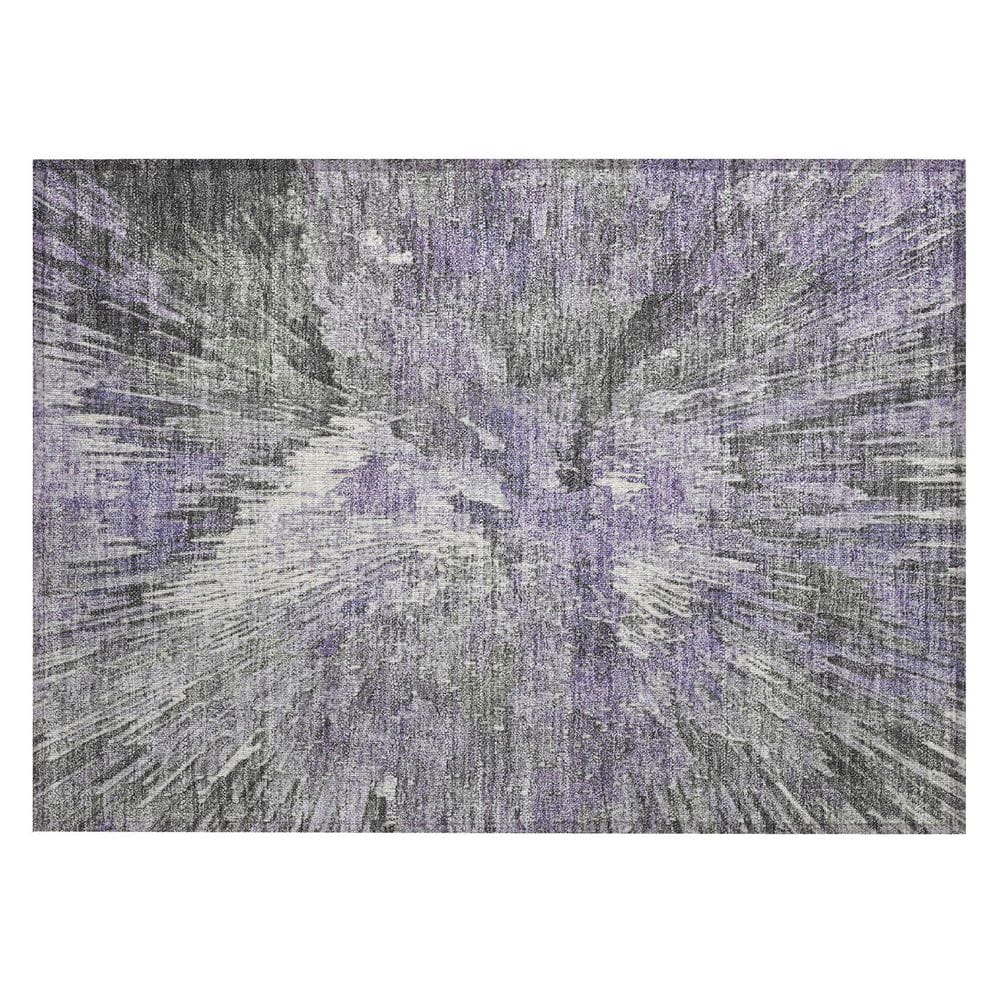 Chantille Machine Washable Indoor/Outdoor Abstract ACN2283 Lavender 1 ft. 8 in. x 2 ft. 6 in. Accent Rug price history on PriceWatchPro