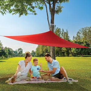 9 ft. 10 in. Red Triangle Party Sail