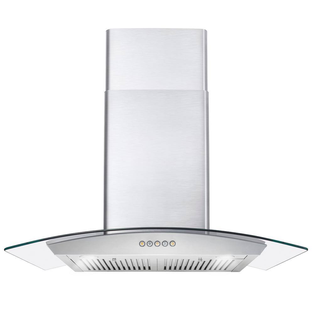 Cosmo 30" Stainless Steel Convertible Wall Mount Range Hood