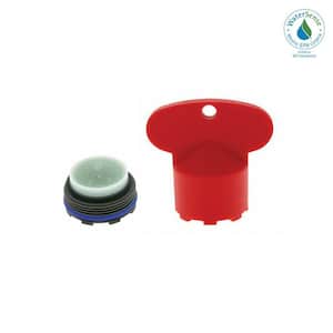 1.5 GPM Junior Size M21.5x1 PCA Cache Water-Saving Aerator with Key