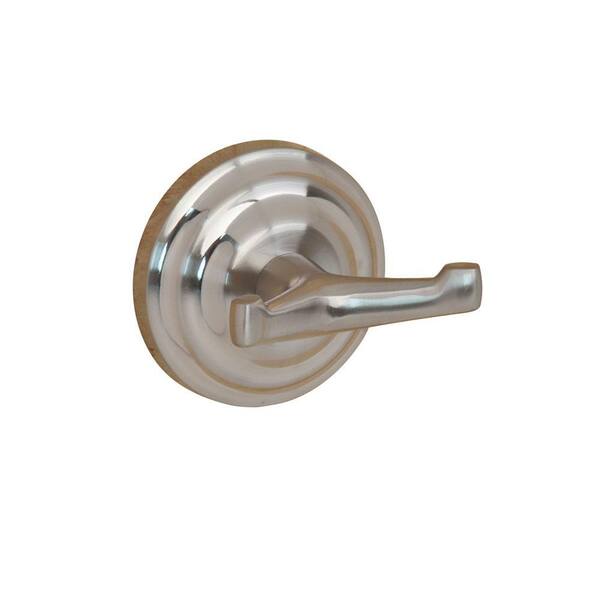 Barclay Products Macedonia Double Robe Hook in Satin Nickel