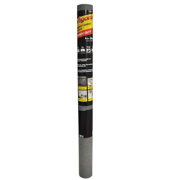 Vigoro 4 ft. x 100 ft. Heavy-Duty Polyester Weed Barrier Landscape Fabric