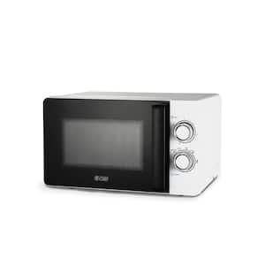 17.8 in. Width 0.7 cu.ft. White, 700-Watt Countertop Microwave Oven