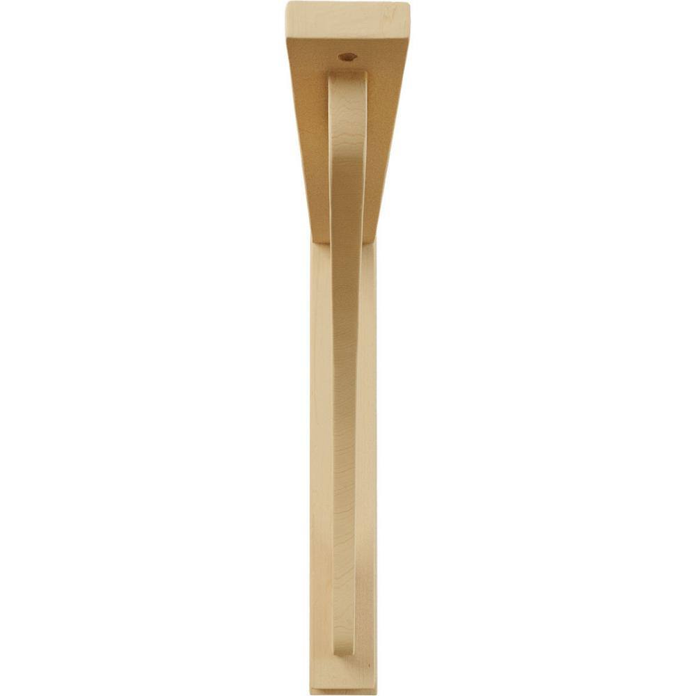 Reece Hand-Carved Alder Wood Countertop Shelf Bracket