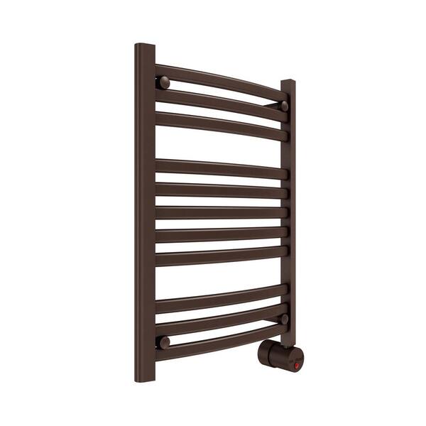 Mr. Steam 11-Bar Wall Mounted Electric Towel Warmer with Digital Timer in Oil Rubbed Bronze