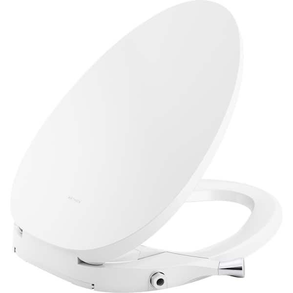 Kohler 98804-0 Purewash Elongated Manual Bidet Toilet Seat White Dual Wand for sale online 