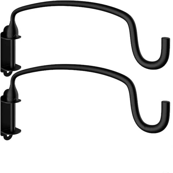 2-Pack Metal Plant Hanger Bracket Wall Mounted Hooks
