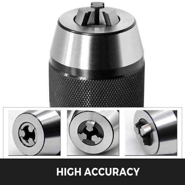 SKYSHALO Integrated CAT40 Collet Chuck Keyless 1-Speed Drill Press